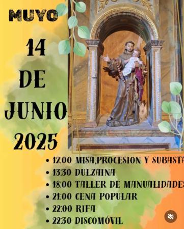 Imagen FIESTAS SAN ANTONIO EN EL MUYO.