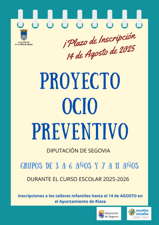 Imagen TALLERES INFANTILES. PROYECTO OCIO PREVENTIVO