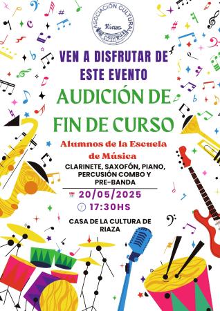 Imagen AUDICIÓN FIN DE CURSO.