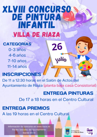 Imagen CERTAMEN DE PINTURA INFANTIL 