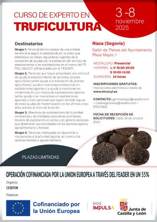 Imagen CURSO DE EXPERTO EN TRUFICULTURA.