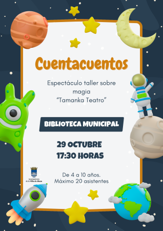 Imagen CUENTACUENTOS EN LA BIBLIOTECA DE RIAZA.