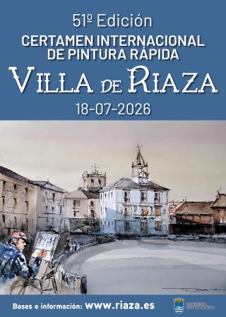 Imagen BASES 51 CERTAMEN PINTURA RAPIDA AL AIRE LIBRE “VILLA DE RIAZA”