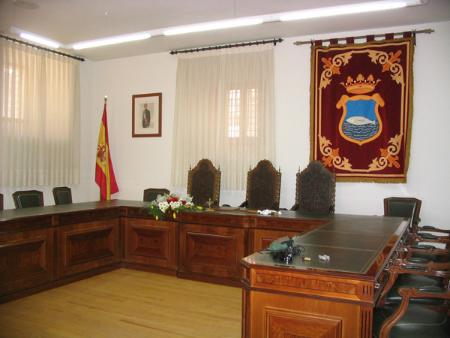 Actual Salón de Plenos del Ayuntamiento