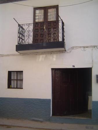 Fachada de una casa riazana