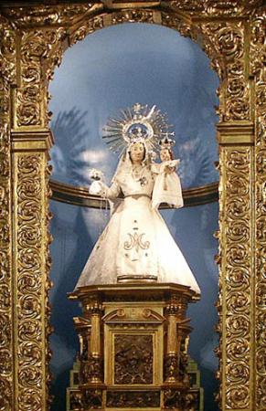 Hornacina central del retablo mayor