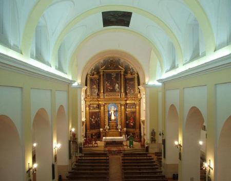 Nave central de la iglesia desde el coro