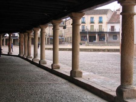 Soportales en la Plaza Mayor (parte este)
