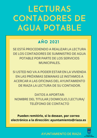 Imagen Lectura de Contadores de AguaPotable