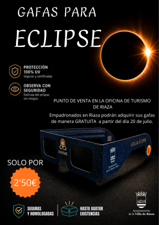 Imagen GAFAS ECLIPSE 12 DE AGOSTO