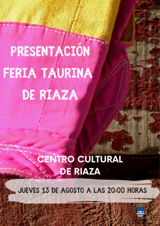 Imagen PRESENTACIÓN FERIA TAURINA DE RIAZA