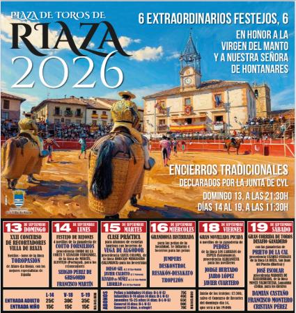 Imagen PRESENTACIÓN DE LA FERIA TAURINA DE RIAZA (SEGOVIA) 2026