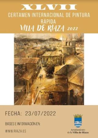 Imagen NOTA ADICIONAL PARA LOS PARTICIPANTES EN EL  XLVII CERTAMEN DE PINTURA RAPIDA VILLA DE RIAZA.-