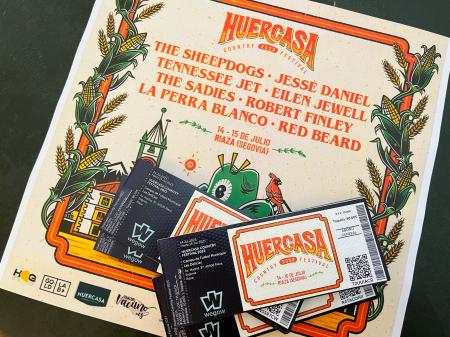 Imagen VENTA DE ABONOS DEL HUERCASA COUNTRY FESTIVAL 2023