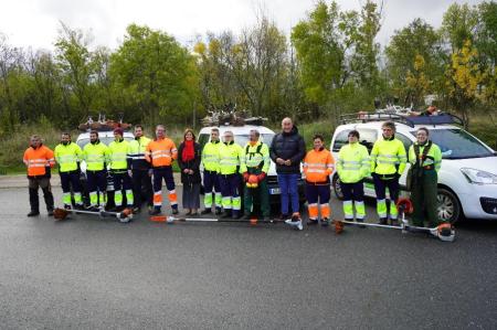 Imagen Las brigadas forestales de la Diputación de Segovia realizarán trabajos de prevención durante todo el invierno en los pueblos de la provincia